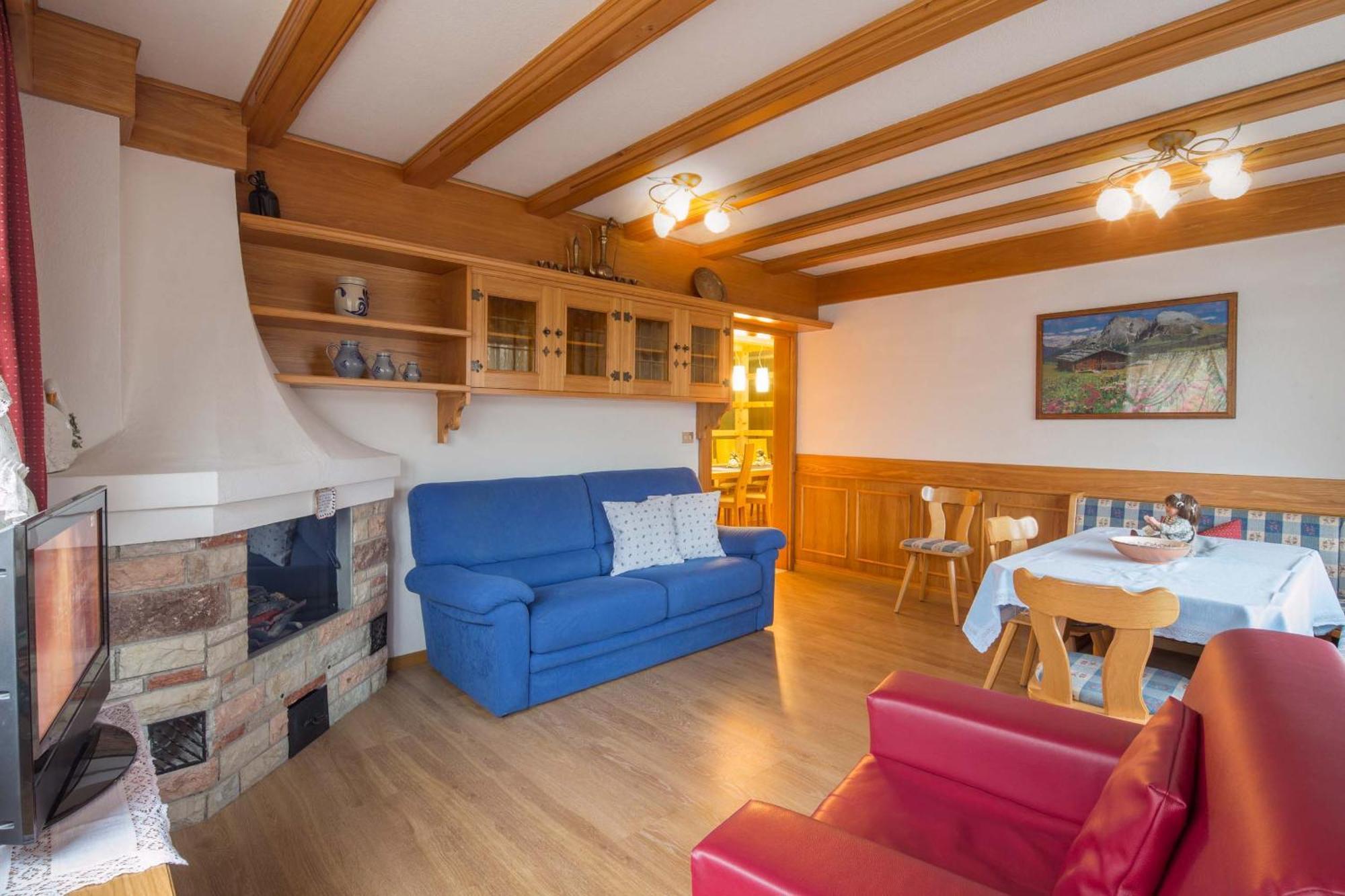 Alpin Apartments Colfosco Cameră foto